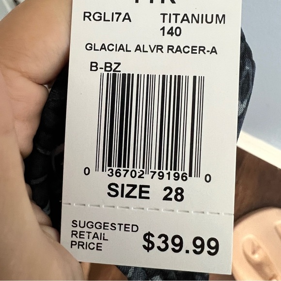 TYR Glacial Titanium Racer Swim Briefs - Picture 8 of 9